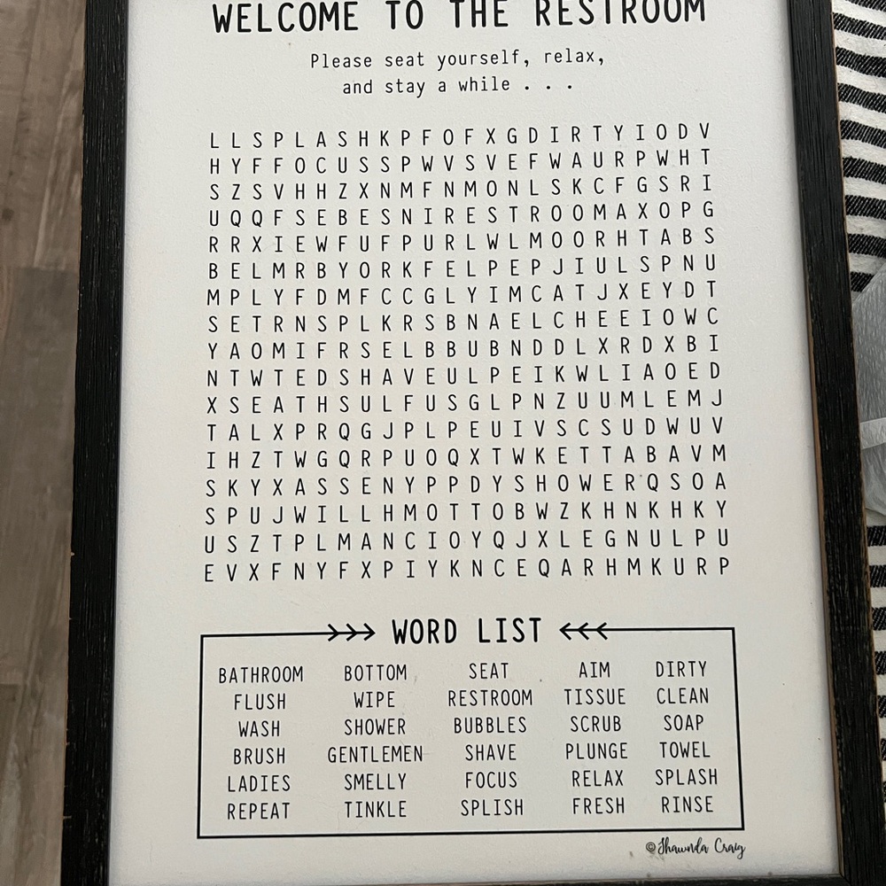Bathroom decor